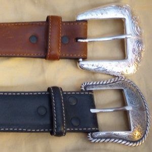 Nacona & 3D western belts Size 40